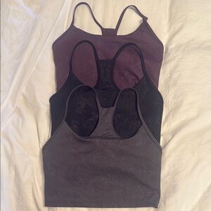 Stylish Women's Tank Tops - Black, Purple, Gray